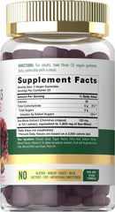 Carlyle Sea Moss Gummies ingredient panel highlighting natural minerals for vitality.