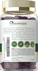 Carlyle Sea Moss Gummies vegan-friendly label for gluten-free living.
