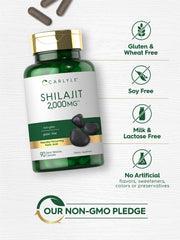 Carlyle Shilajit resin image illustrates mineral-rich origin