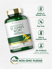 Carlyle St John's Wort capsules 300-count bottle signals long-term value.