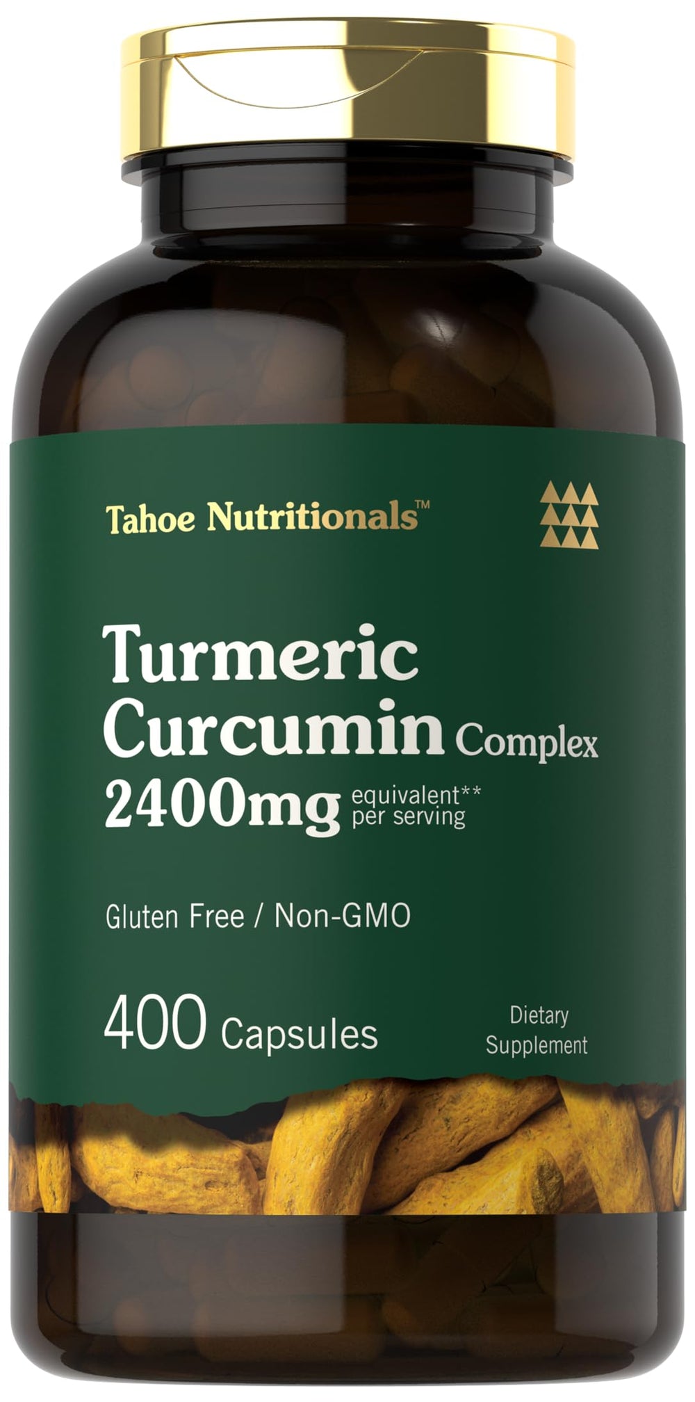 Carlyle Tahoe Turmeric Curcumin bottle front for daily wellness