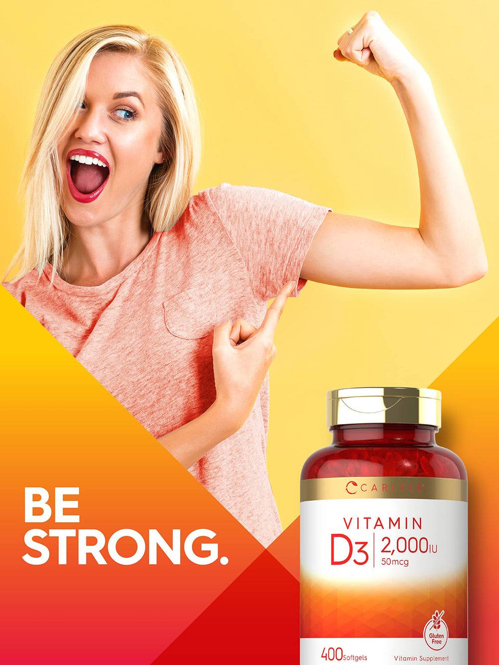 Serving suggestion with Carlyle Vitamin D3 softgels