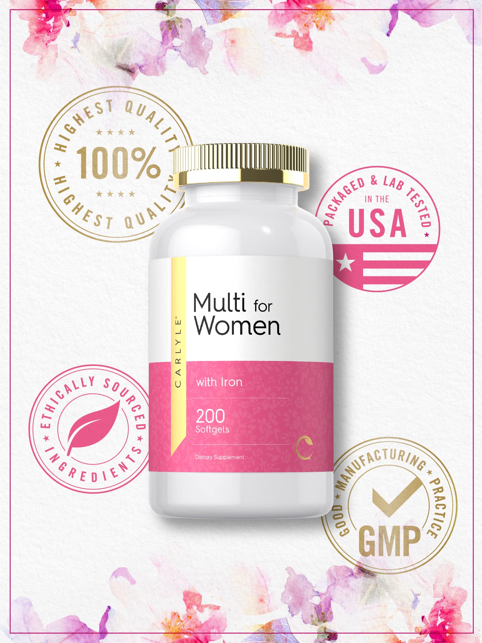 Close-up of softgel capsules emphasizing easy daily use