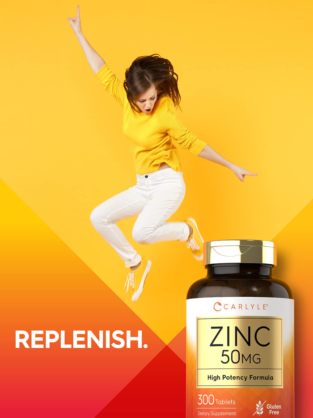 Carlyle Zinc 50mg packaging image suggests easy handling in daily routine.