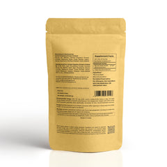Carmel Organics Mucuna Pruriens powder label showing non-GMO and Kosher certification