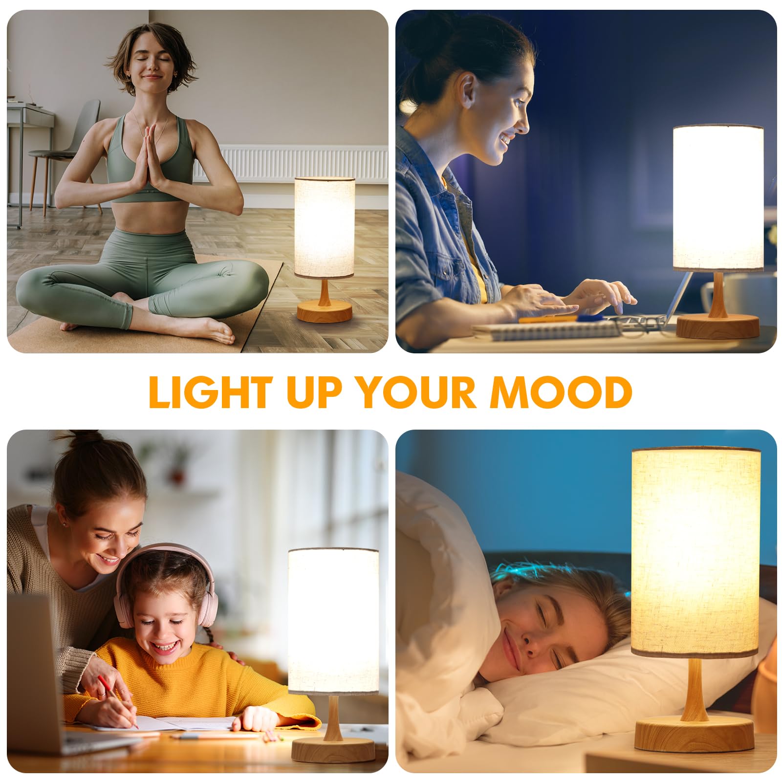 Caromolly lamp suitable for office use and focused work