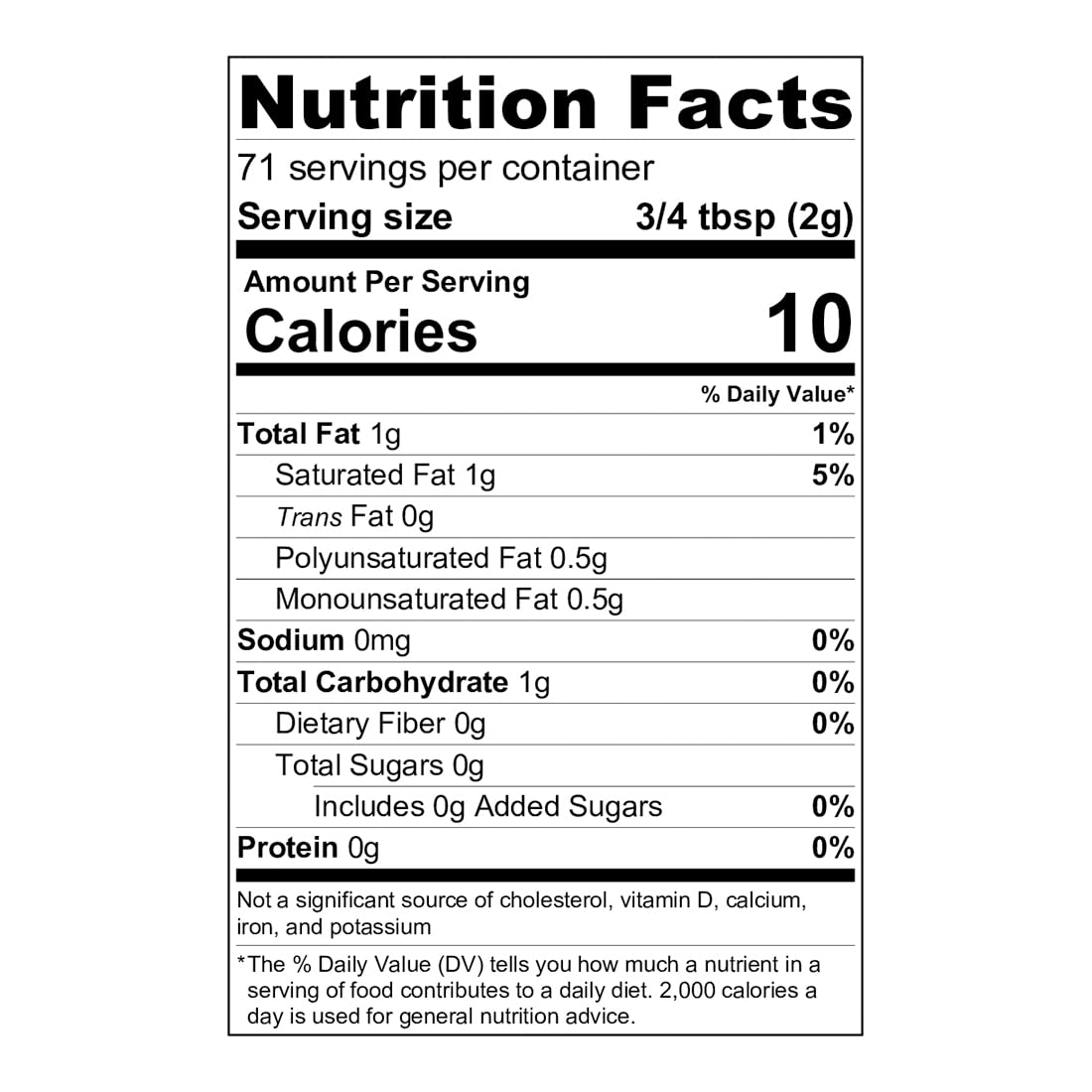 Carrington Farms MCT Powder baking usage adds texture and flavor.