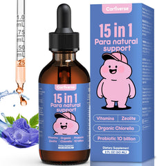 Cartiverse Zeolite Detox Drops bottle for daily gut support