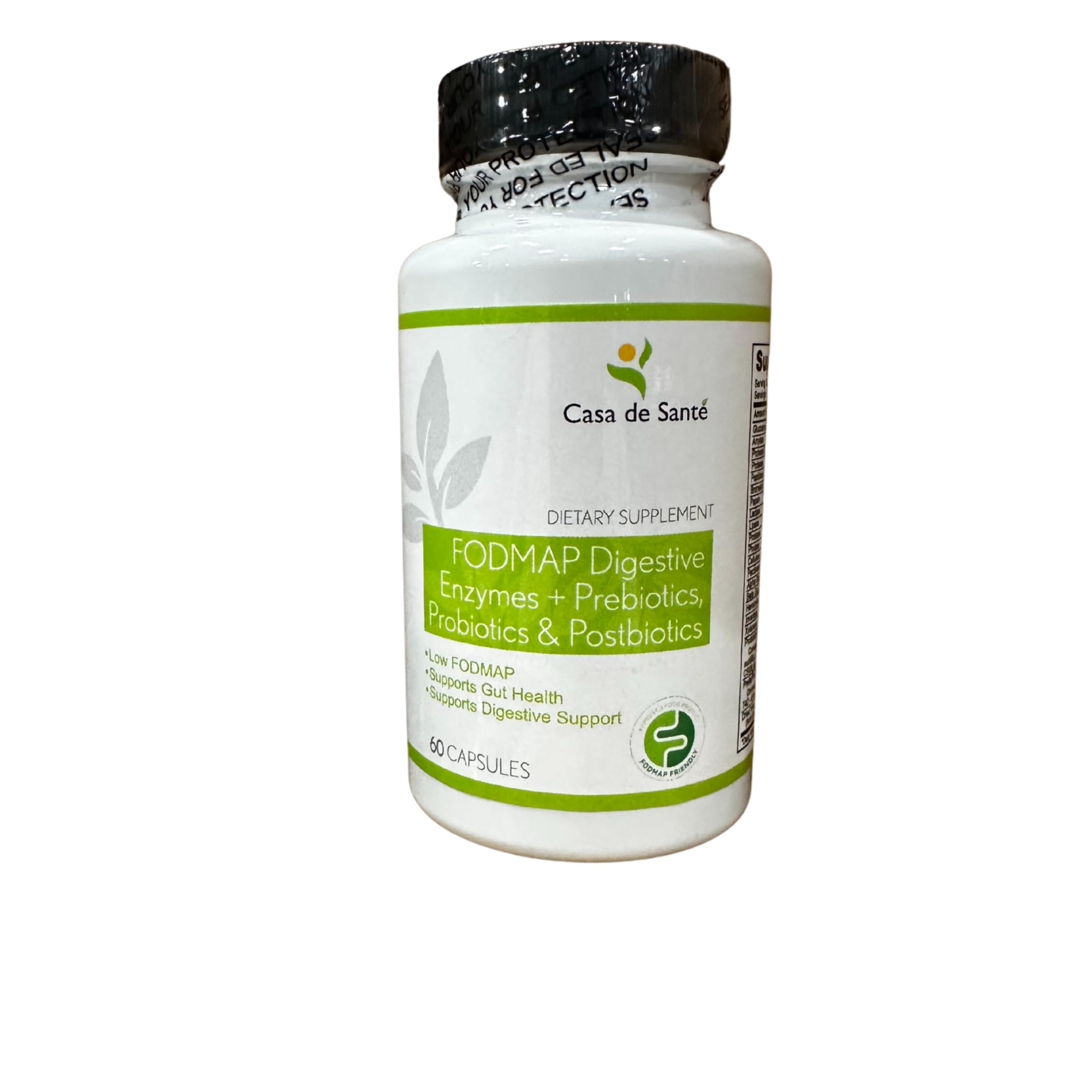 Casa de Sante vegan gluten-free capsules suitable for plant-based diets