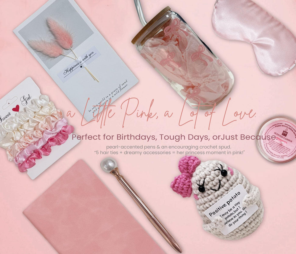 Castateo pink gift box presentation perfect for hassle-free gifting