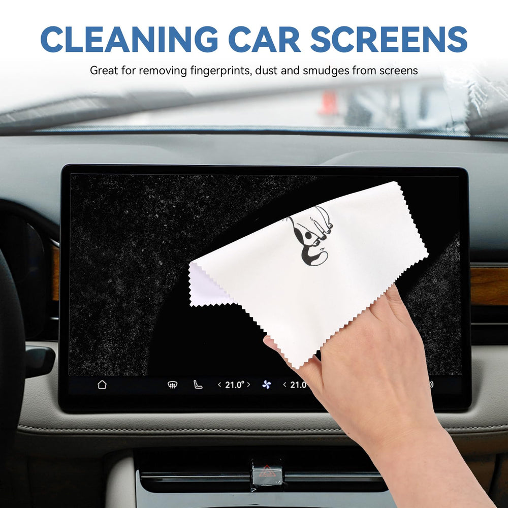 Cat reusable microfiber cloths: machine washable and fade-free