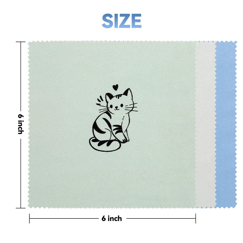 Cat stylish patterned cloths brighten daily routines while cleaning devices