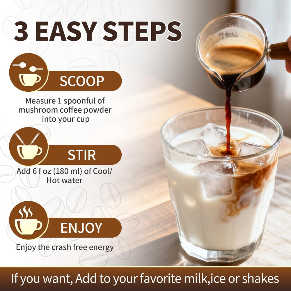 Catfit jar and spoon ready for quick, versatile beverage mixing