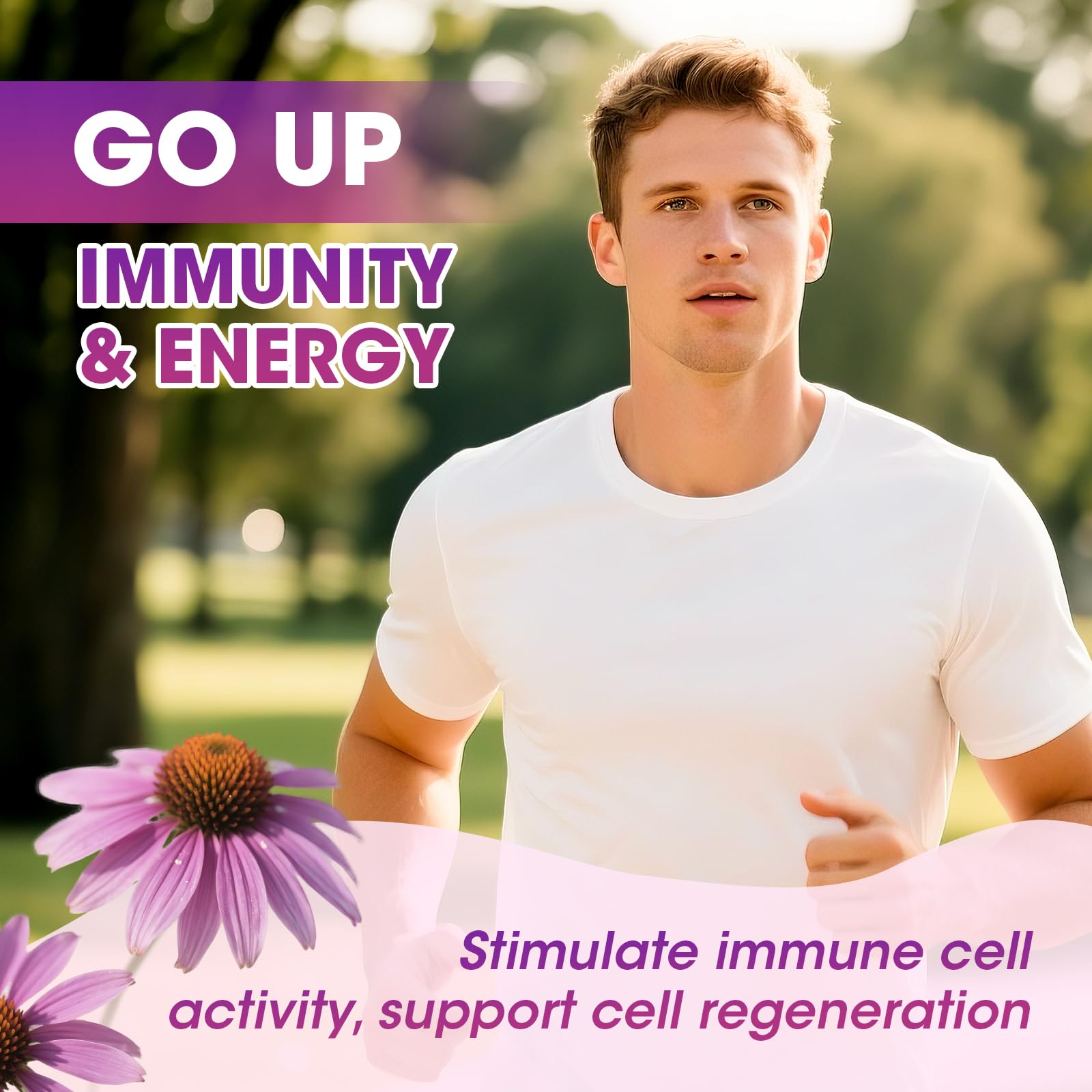 Catfit Lymphatic Drainage Drops ingredient list, featuring echinacea, elderberry, and herbs.