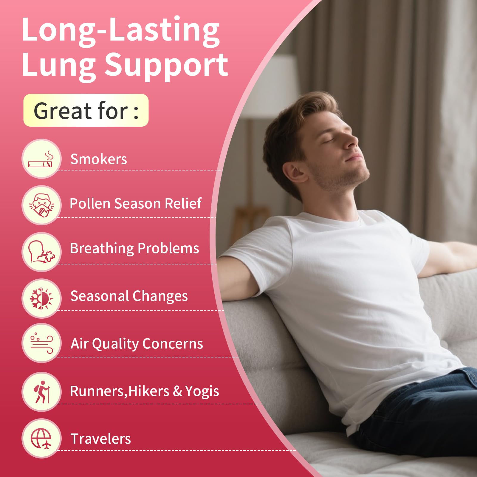 Travel-friendly Catfit Mullein Gummies bottle for on-the-go breathing support