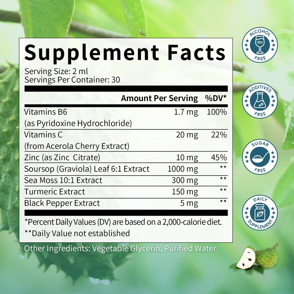 Catfit Soursop Drops ready-to-use on a morning table for a relaxed routine.