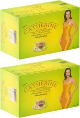 Catherine Chrysanthemum Detox Tea Thai 2 Box packaging shows the herbal blend for daily rituals.
