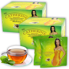 Catherine Chrysanthemum Detox Tea Thai 2 Box tea bags ready for a soothing brew.