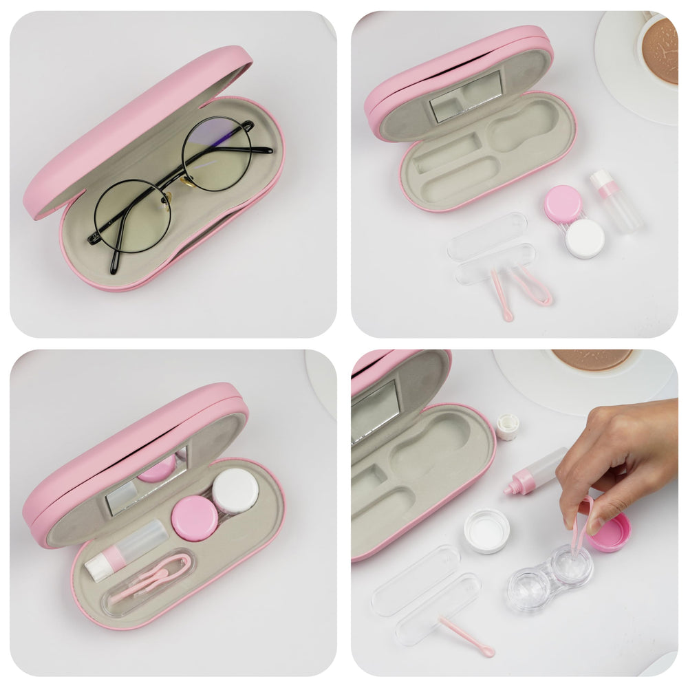 Cauyuan compact space-saving storage for eyewear in bags and desks