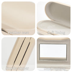 Cauyuan contact lens box inside compartment, organized for daily routines.