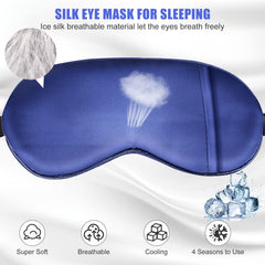 Antifaz de gel caliente Cavoilu para confort nocturno