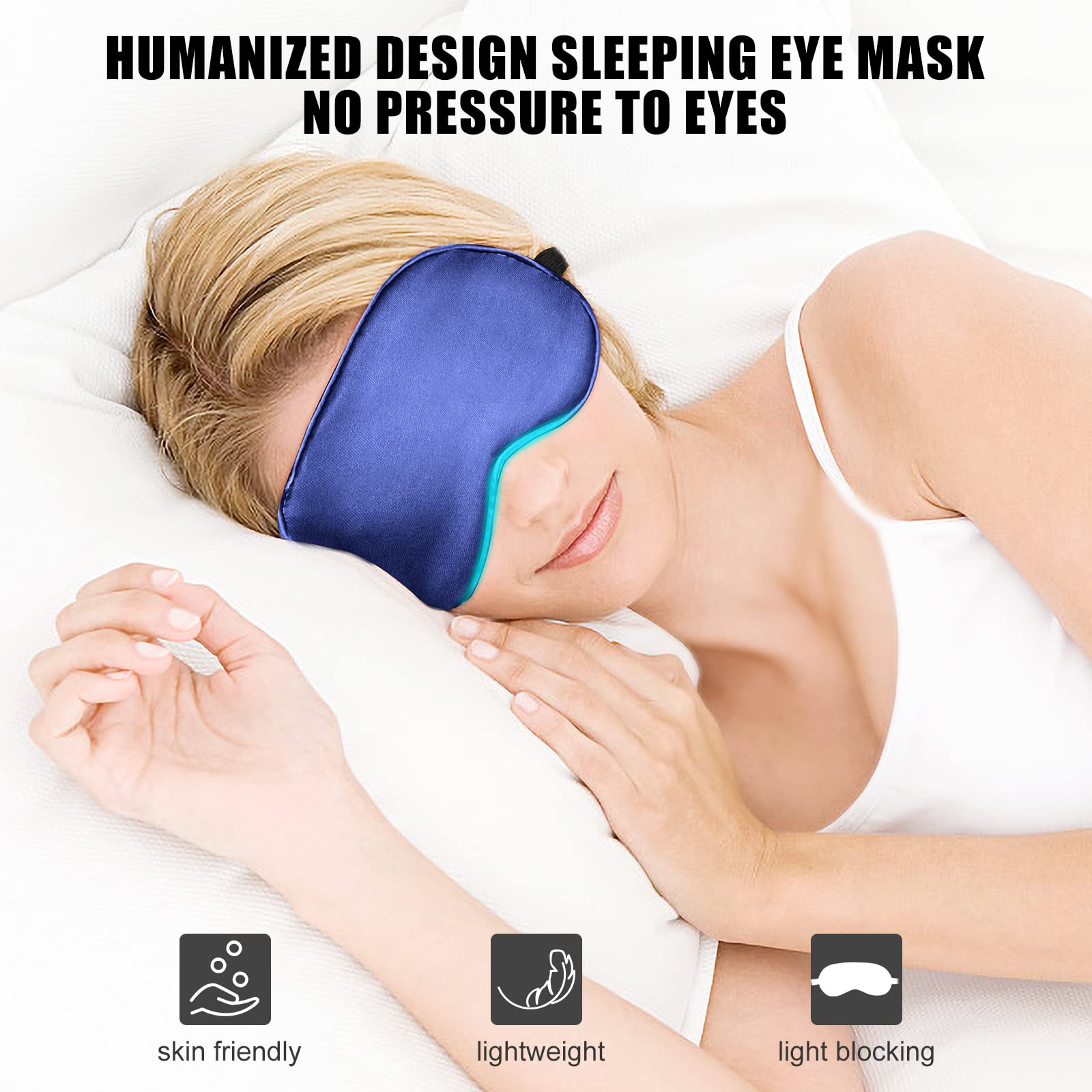 Antifaz de viaje Cavoilu ultraligero para dormir en cualquier lugar