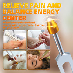 CBCJIEHUXL tuning fork 128Hz aids focus during breathing routines