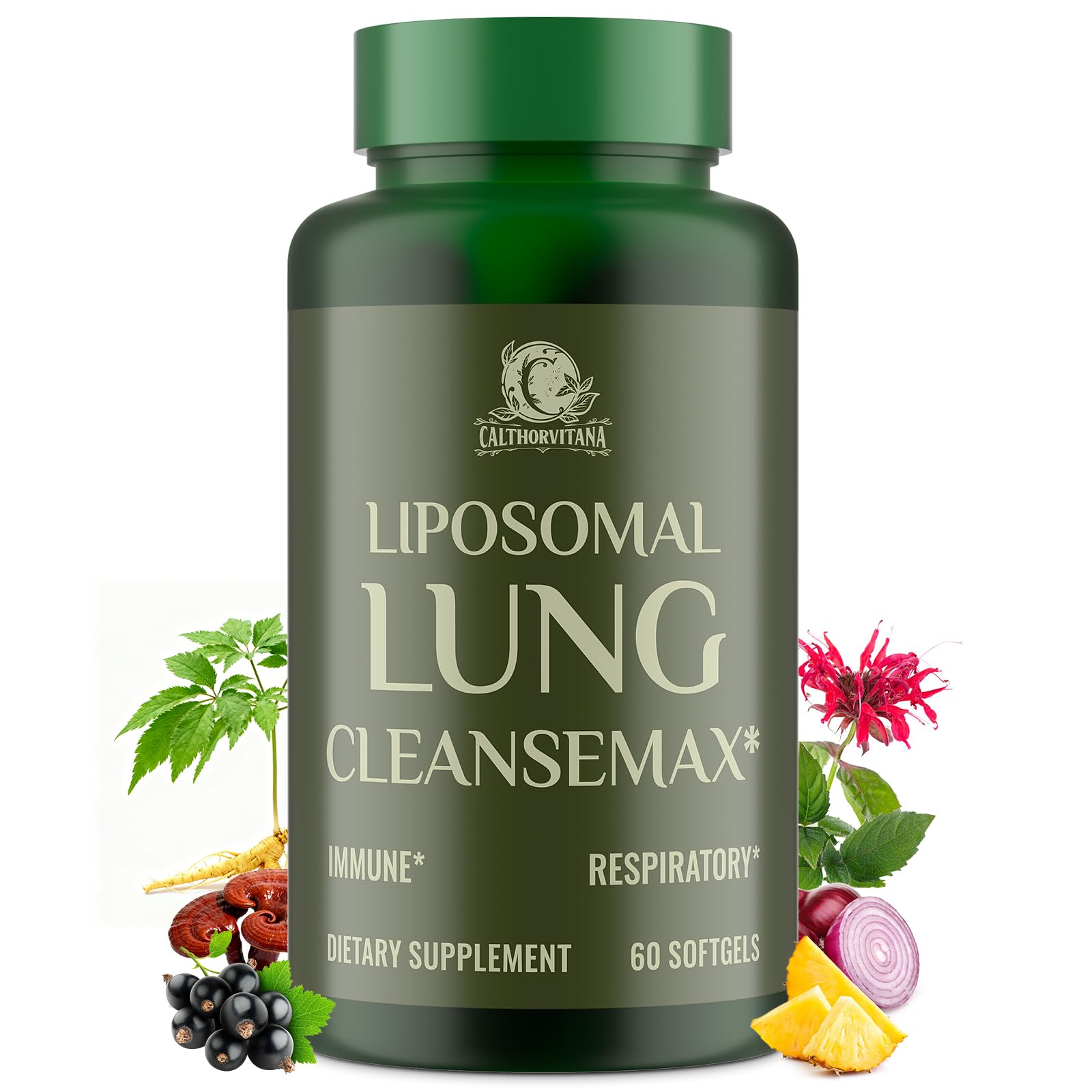 C Calthorvitana Liposomal Lung Cleansemax bottle for your daily wellness routine.
