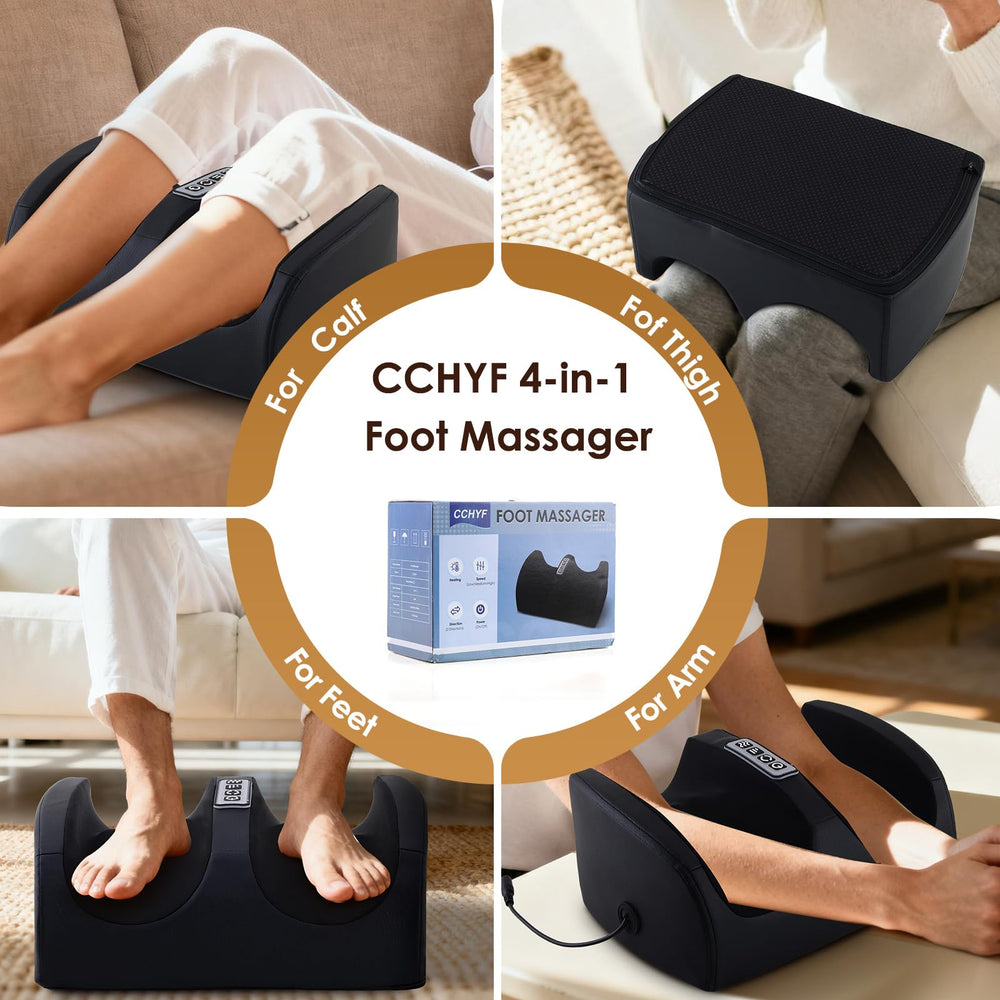 CCHYF calf massage soothes calves with warm compression for recovery.