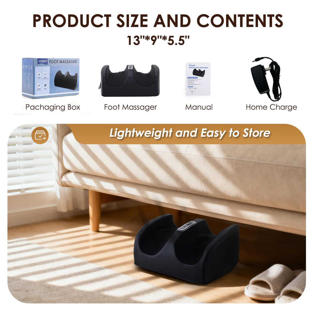 CCHYF compact portable design fits in a bag or under a desk.
