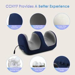 CCHYF Foot Massager kneading rollers in action for tired feet relief