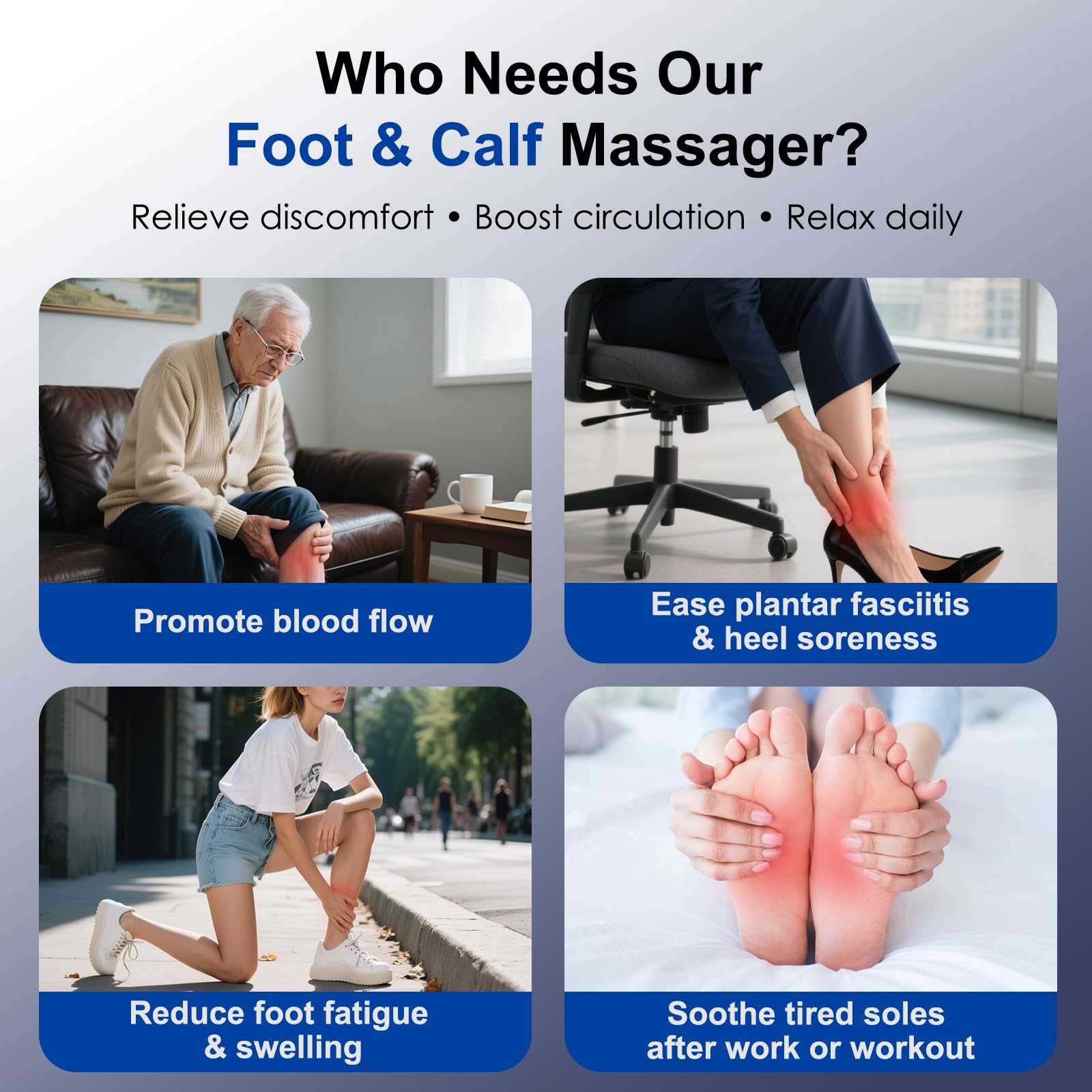 CCHYF LCD display enables easy massage customization