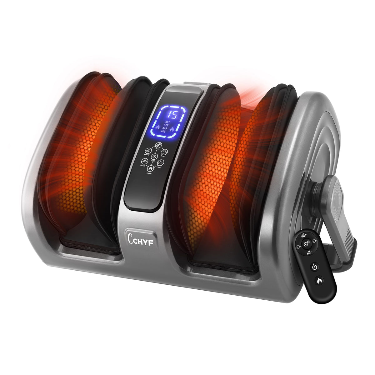 CCHYF shiatsu foot massager with heat for soothing foot relief