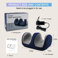 CCHYF Shiatsu Foot Massager side view highlighting ergonomic profile for leg massage