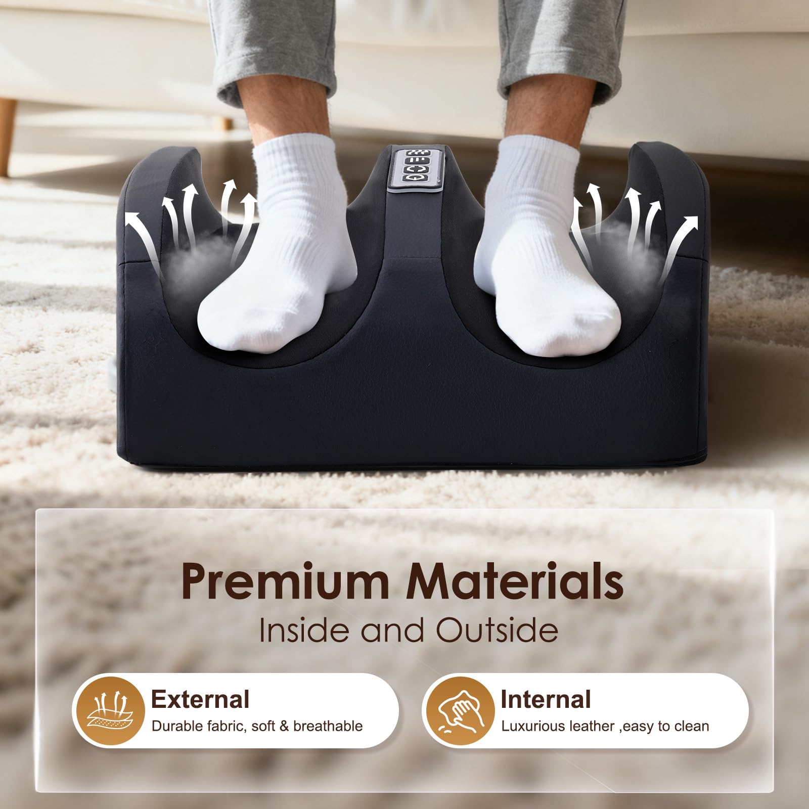 CCHYF smooth PU shell and breathable fabric support easy cleaning and skin comfort.