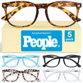 CCVOO 2.25 Reading Glasses for Women | Blue Light Readers +2.25 Diopter Cheaters