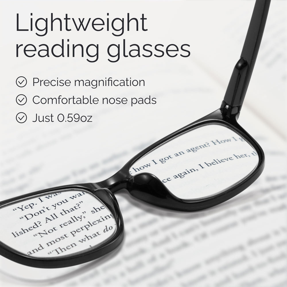 CCVOO lentes de lectura para mujer, aro de moda, estilo femenino.