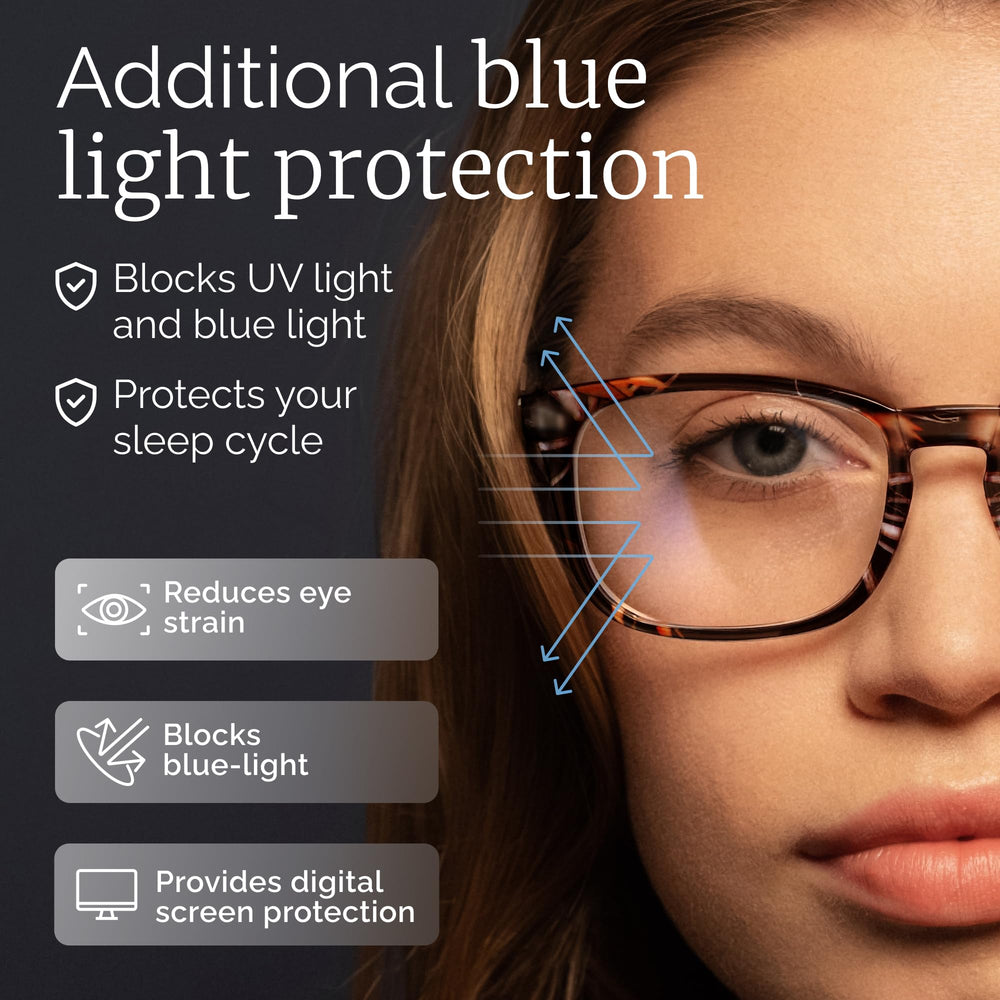 Gafas CCVOO para ordenador, diseño cómodo multitarea