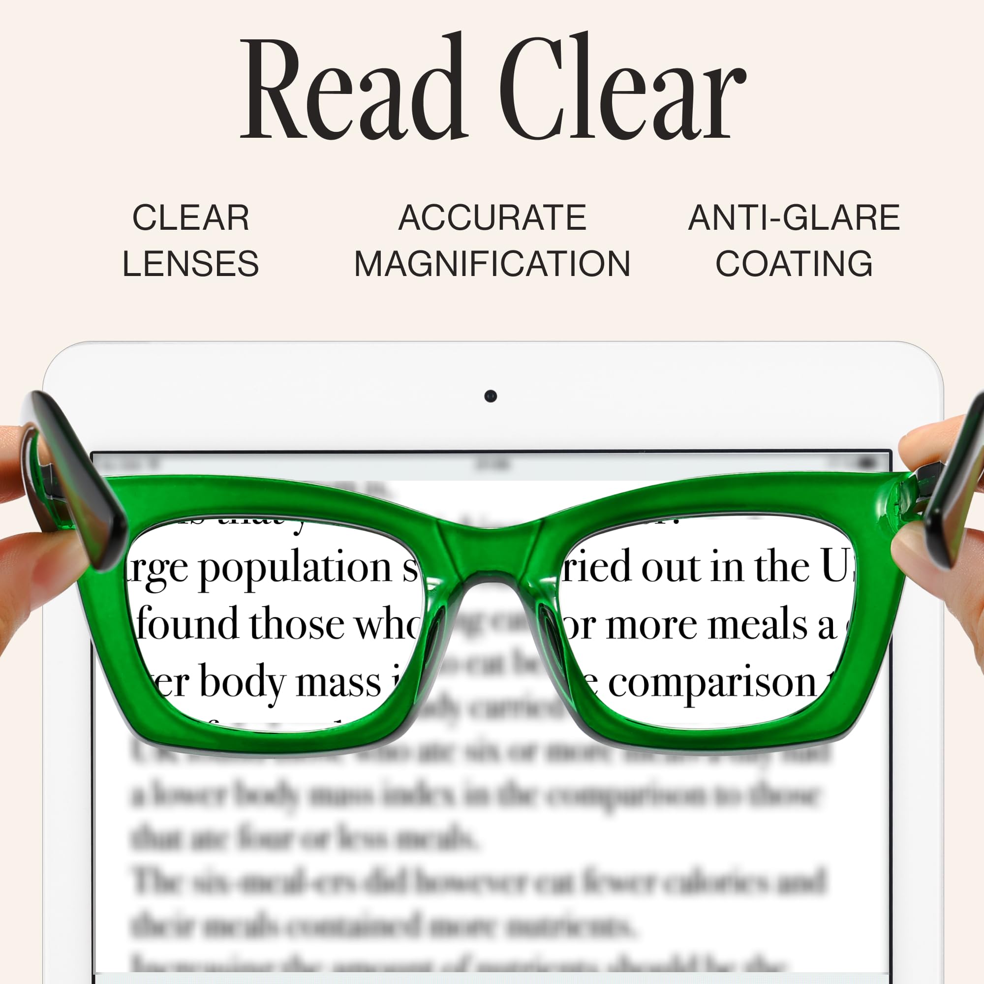 CCVOO Plus2.0 Oprah style blue light protection glasses reduce screen strain.