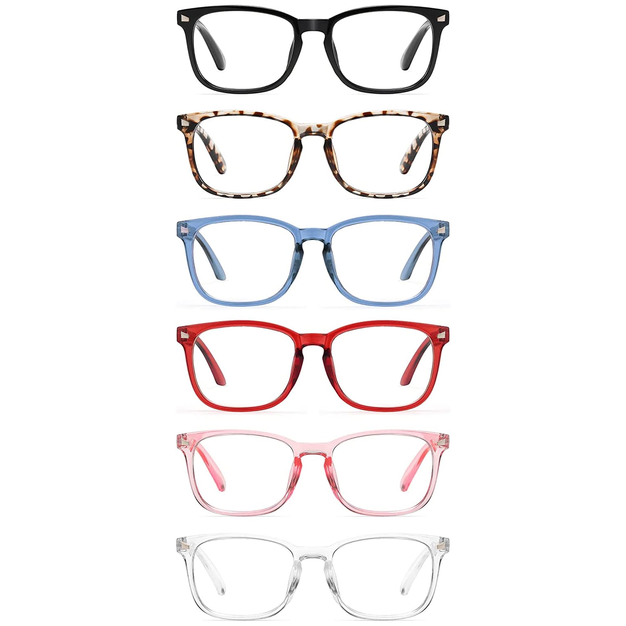 CCVOO reading glasses with stylish frame close-up for everyday reading.