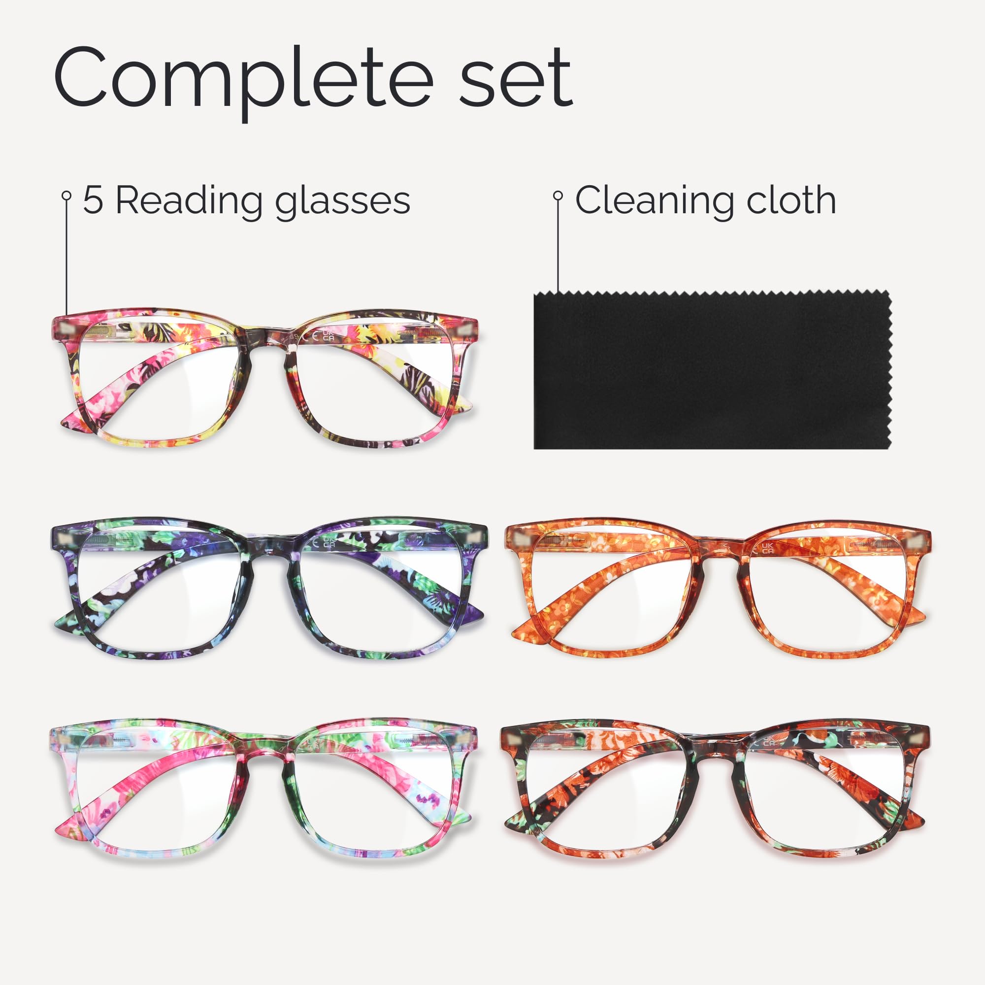 CCVOO unisex frames suit both women and men.