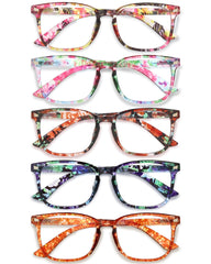 CCVOO reading glasses close-up with spring hinges for comfortable all-day wear