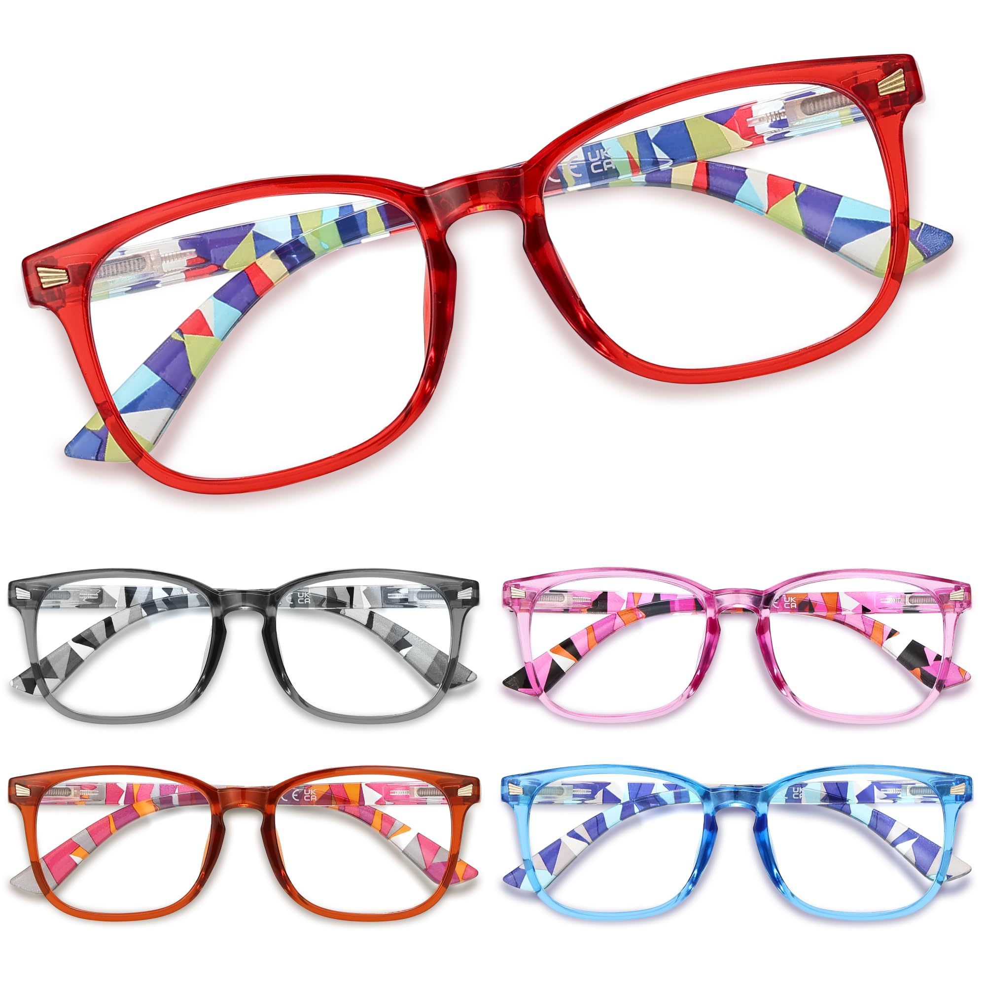 CCVOO reading glasses women's frame closeup showing stylish design and comfort