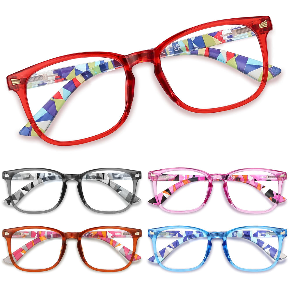 CCVOO reading glasses women's frame closeup showing stylish design and comfort