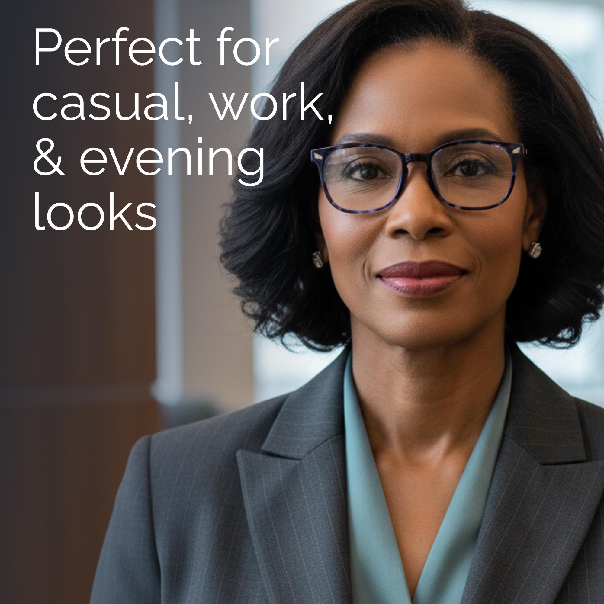 CCVOO two-point-five reading glasses women spring hinges closeup for comfortable wear.