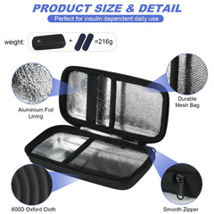 CDBXPRG packs de hielo recargables mantienen la temperatura adecuada.