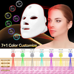 CDKMAX portable rechargeable mask with USB for on-the-go facial treatments.