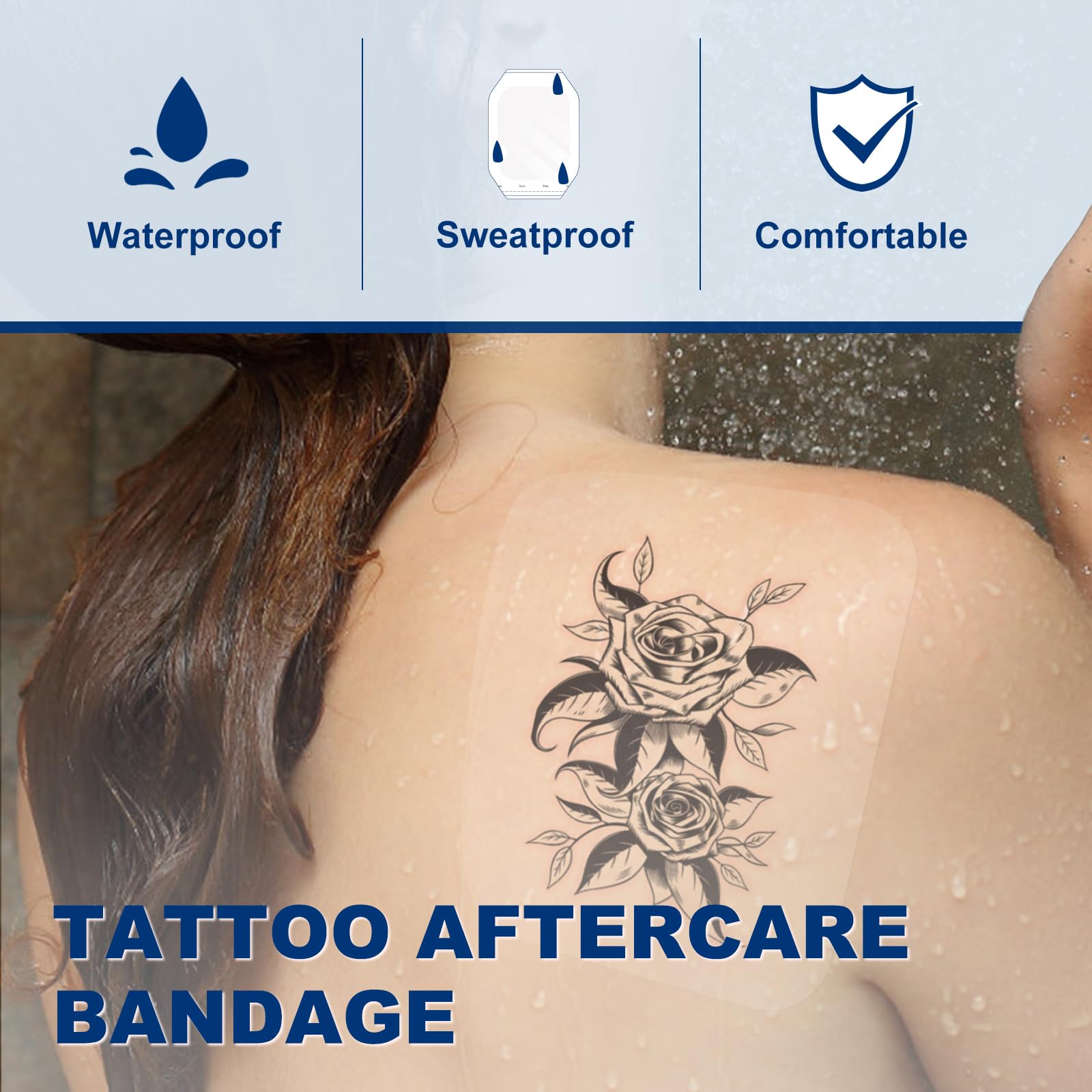 Ceeport pre-cut easy-apply bandage enables quick, secure adhesion.