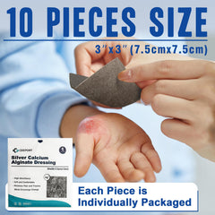Ceeport AG dressing absorbing exudate with enhanced protection.