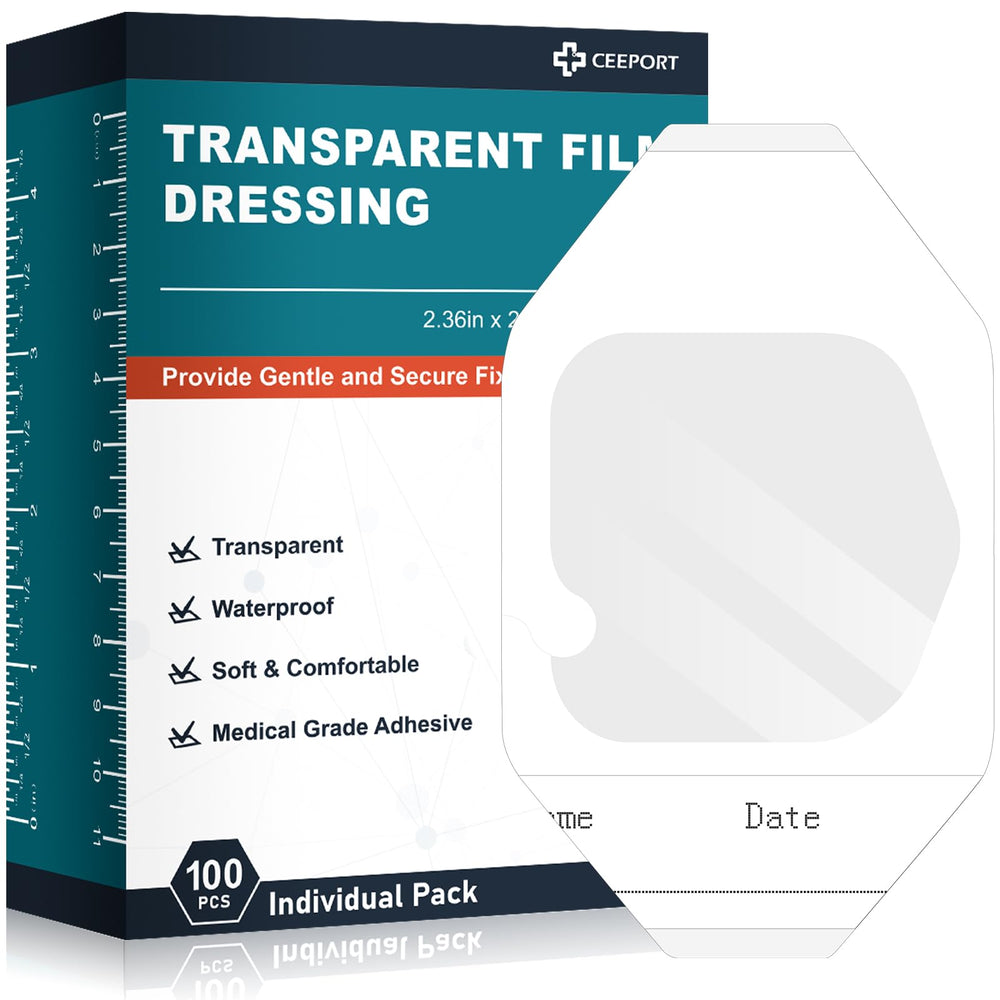 Ceeport transparent dressing packaging ready for quick first aid protection